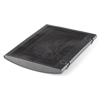 Ngs Base Per Notebook Con Grande Ventola Di Raffredamento + Hub Usb Integrato