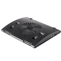 Ngs Base Per Notebook Con Grande Ventola Di Raffredamento + Hub Usb Integrato