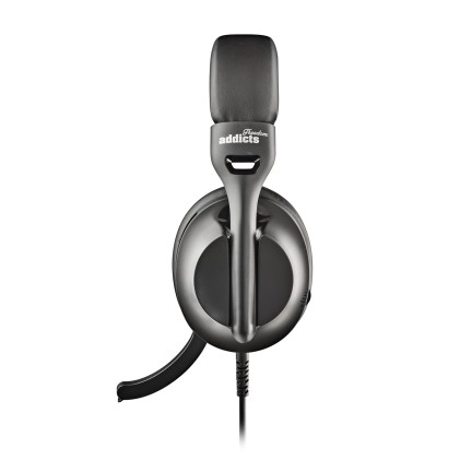 NGS VOX805 USB-C BLACK Auricolare Cablato A Padiglione Musica e Chiamate USB tipo-C Nero