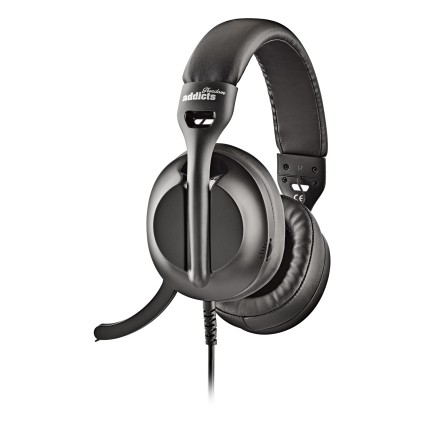 NGS VOX805 USB-C BLACK Auricolare Cablato A Padiglione Musica e Chiamate USB tipo-C Nero