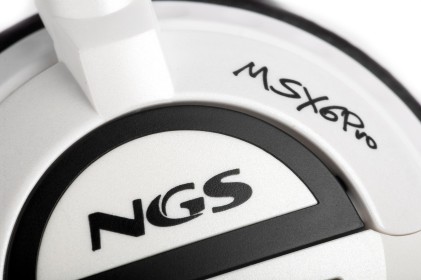 Ngs Cuffia Con Microfono, Impedenza 102Db 32Ohm, Sensibilita 20-25 Hz, Colore Bianco