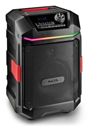 NGS WILD BASH COMPACT Altoparlante da festa Nero 40 W