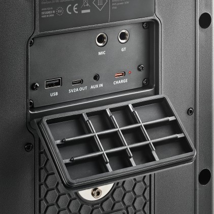 NGS WILD BASH Altoparlante portatile stereo Nero 50 W