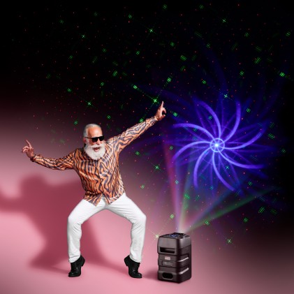 NGS WILD CLUB Altoparlante portatile stereo Nero 80 W