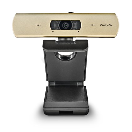 NGS XPRESSCAM 4000 webcam 12 MP 3840 x 2160 Pixel USB 2.0 Nero, Oro