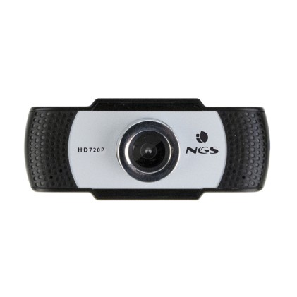 Ngs Webcam Hd 1280X720P, Usb 2.0, Microfono Incorporato, Messa A Fuoco Manuale