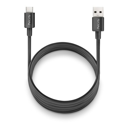 NGS ZYRO-AC cavo USB USB 2.0 1 m USB A USB C Nero