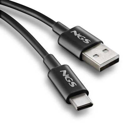 NGS ZYRO-AC cavo USB USB 2.0 1 m USB A USB C Nero
