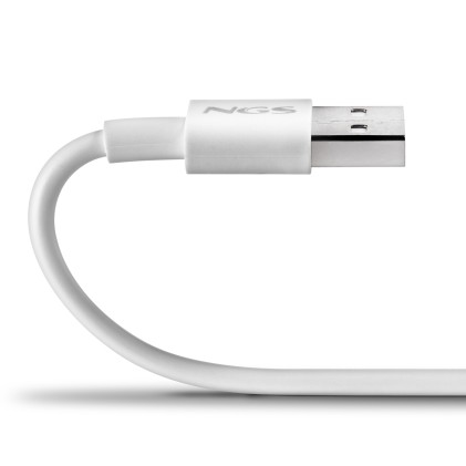 NGS ZYRO-AC cavo USB USB 2.0 1 m USB A USB C Bianco