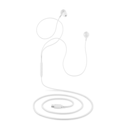 Ngs Cross Step White: Auricolari A Bottone Con Microfono E Controllo Del Volume. Pulsante Multifunzi