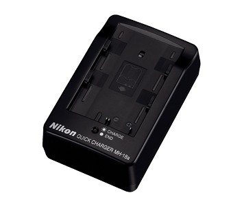 carica batterie Nikon Battery Charger MH-18a Nero