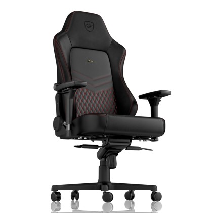 Noblechairs Sedia Gaming Hero, Pelle Vera, Nero E Rosso