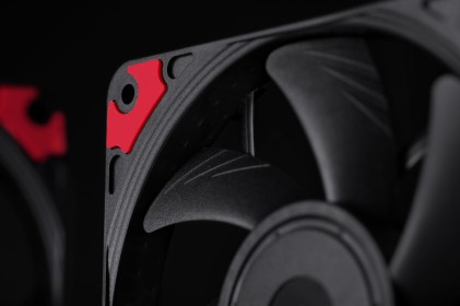 Noctua NF-A12X15 PWM CH.BK.S sistema di raffreddamento per computer Case per computer Ventilatore 12 cm Nero