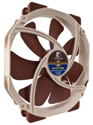 Noctua NOC-NF-A15-PWM Case per computer Ventilatore 14 cm Beige, Marrone 1 pz