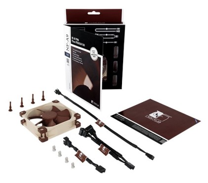 Noctua NF-A9 PWM sistema di raffreddamento per computer Case per computer Ventilatore 9,2 cm Beige, Marrone