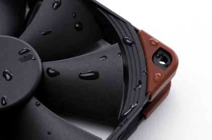 Noctua NF-F12 industrialPPC-3000 PWM Case per computer Ventilatore 12 cm Nero, Marrone