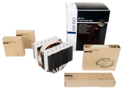 Noctua NH-D15 sistema di raffreddamento per computer Processore Refrigeratore 14 cm Beige, Marrone, Acciaio