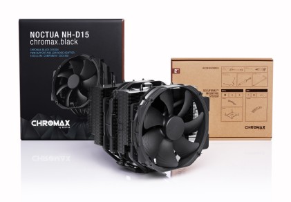 Noctua NH-D15 chromax.black Processore Refrigeratore 15 cm Nero