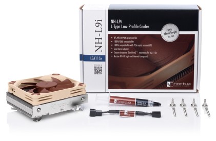Noctua NH-L9i Processore Refrigeratore 9,2 cm Beige, Marrone, Argento