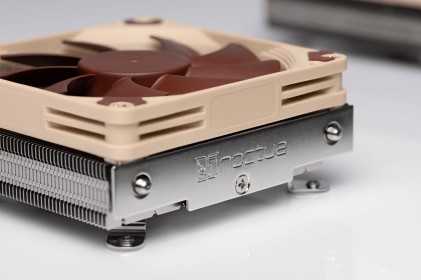 Noctua NH-L9i Processore Refrigeratore 9,2 cm Beige, Marrone, Argento