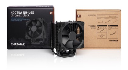 Noctua NH-U9S chromax.black Processore Refrigeratore 9,2 cm Nero, Cromo 1 pz