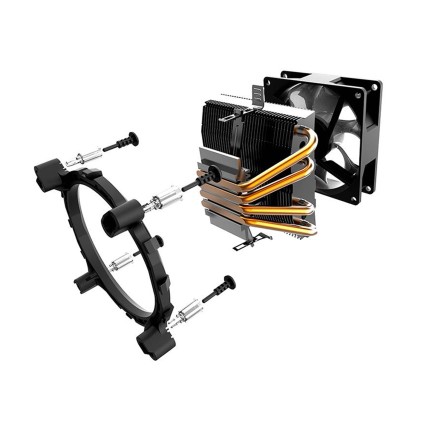 Ventola Haku Low Profle Rgb 90Mm Lga 1151>2011 Amd Am3>Am4