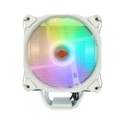 Noua Dissipatore Numb White Add-Rgb Per Cpu 4 Heatpipes Tdp 120W