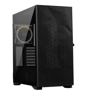 Case Full-Tower No Psu Iron V7 Blk Usb3 2Usb2 Vetro Temperato Rgb Fan