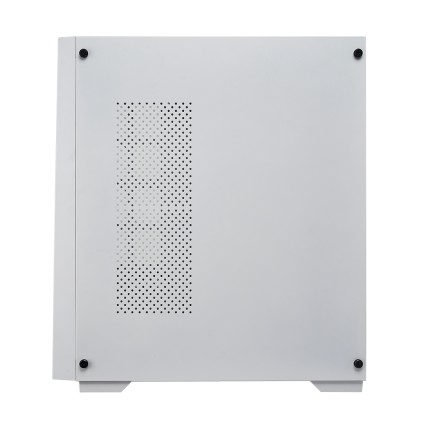 Case Full-Tower No Psu Iron V9 Wht 1Usb3 2Usb2 Vetro Temperato Rgb Fan
