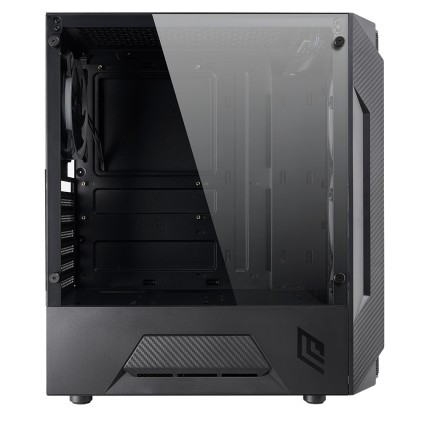 Case Mid-Tower No Psu Demon T4 Blk 1Usb3 2Usb2 Vetro Temperato Rgb Fan