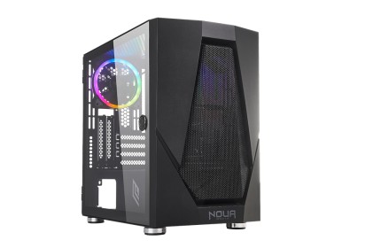 Case Mini-Tower No Psu Fobia L5 Blk 1Usb3 2Usb2 Vetro Temperato Rgb Fan