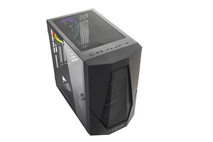 Case Mini-Tower No Psu Fobia L5 Blk 1Usb3 2Usb2 Vetro Temperato Rgb Fan