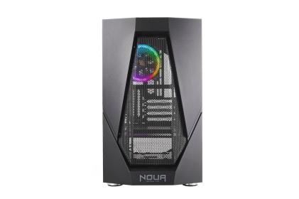 Case Mini-Tower No Psu Fobia L5 Blk 1Usb3 2Usb2 Vetro Temperato Rgb Fan