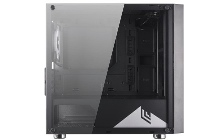 Case Mini-Tower No Psu Fobia L2 Blk 1Usb3 2Usb2 Vetro Temperato Rgb Fan
