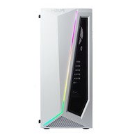 Case Mid-Tower No Psu Nexus P11 Wht 1Usb3 2Usb2 Vetro Temperato Rgb Fan