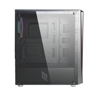 Case Mid-Tower No Psu Nexus P13 Blk 1Usb3 2Usb2 Vetro Temperato Rgb Fan