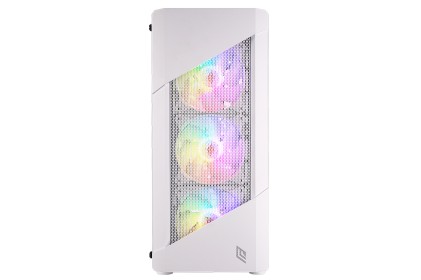 Case Mid-Tower No Psu Smash S10 Wht 1Usb3 2Usb2 Vetro Temperato Rgb Fan