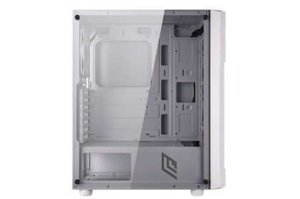 Case Mid-Tower No Psu Smash S10 Wht 1Usb3 2Usb2 Vetro Temperato Rgb Fan