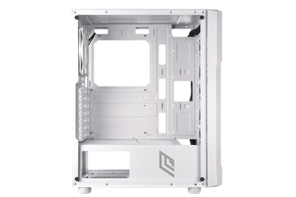 Case Mid-Tower No Psu Smash S10 Wht 1Usb3 2Usb2 Vetro Temperato Rgb Fan