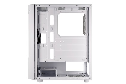 Case Mid-Tower No Psu Smash S10 Wht 1Usb3 2Usb2 Vetro Temperato Rgb Fan