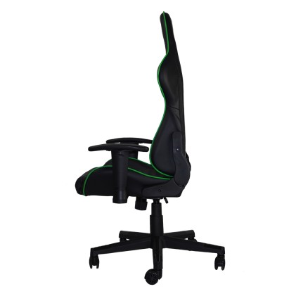 Poltrona Gaming Noua Kui K7 Testa E Cuscino Black/Green