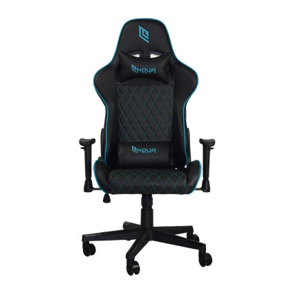 Poltrona Gaming Noua Kui F1 Testa E Cuscino Black/Blue