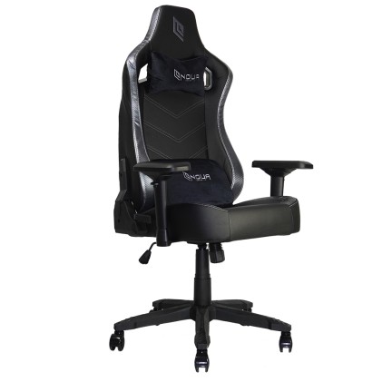Poltrona Gaming Noua Lou L7 Black/S Ilver Braccioli 4D Schien.Inclinabi
