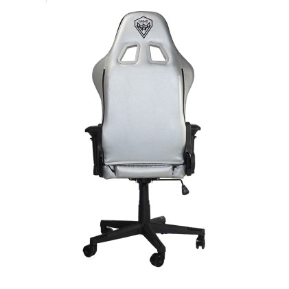 Poltrona Gaming Noua Mao M9S0 Rgb Poggia Testa E Cuscino Silver