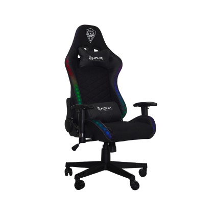 Poltrona Gaming Noua Mao M5K0 Rgb Poggiatesta E Cuscino Black/Rgb