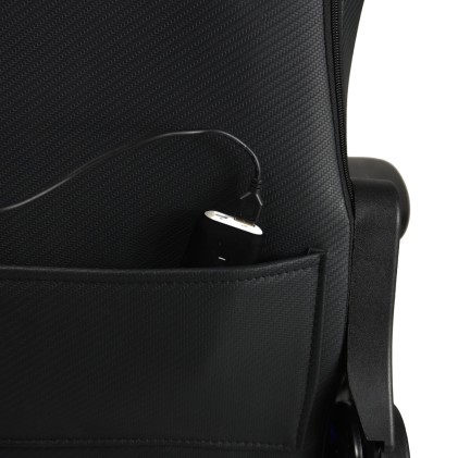 Poltrona Gaming Noua Mao M5K0 Rgb Poggiatesta E Cuscino Black/Rgb