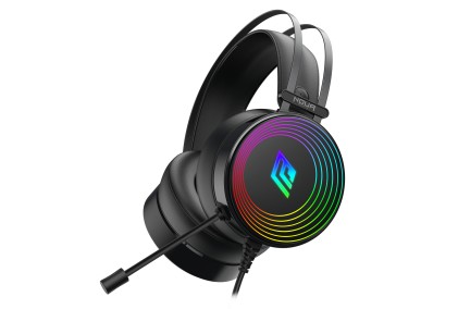 Cuffia C/Microfono Usb/3,5Mm Gaming Rgb Bk Crux