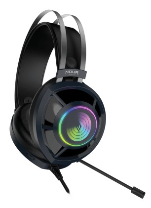 Cuffia C/Microfono Usb Noua 7.1 Echo Rgb Rainbow Black