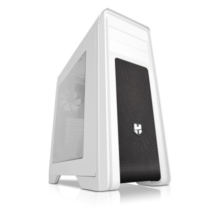 NOX Hummer ZX ZERO Edition Case Middle Tower Full White con finestra e USB 3.0