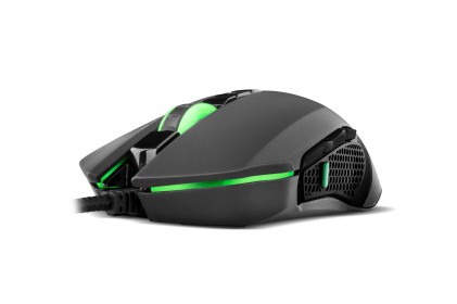 NOX Hunter BGH Mouse ottico 3200 DPI Black